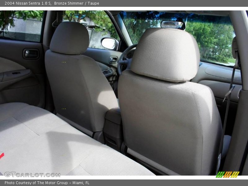 Bronze Shimmer / Taupe 2004 Nissan Sentra 1.8 S