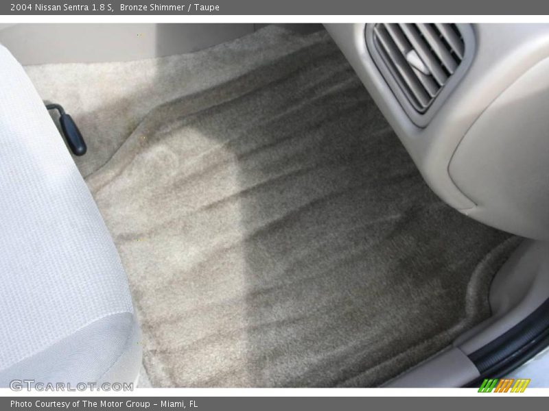 Bronze Shimmer / Taupe 2004 Nissan Sentra 1.8 S