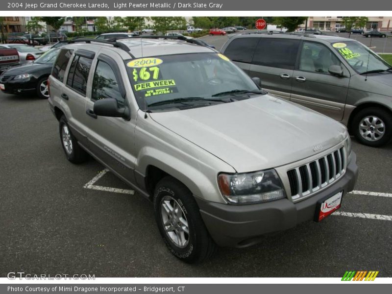 Light Pewter Metallic / Dark Slate Gray 2004 Jeep Grand Cherokee Laredo
