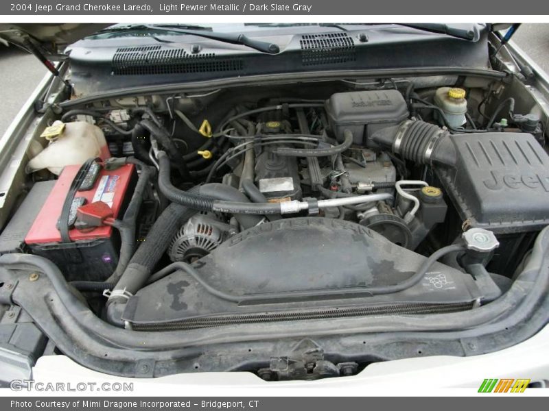 Light Pewter Metallic / Dark Slate Gray 2004 Jeep Grand Cherokee Laredo
