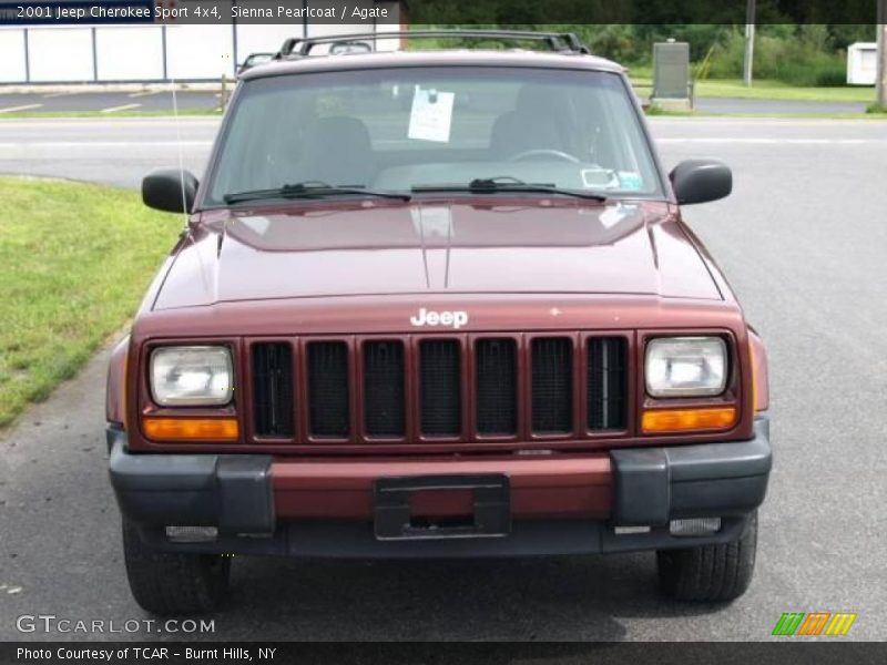 Sienna Pearlcoat / Agate 2001 Jeep Cherokee Sport 4x4