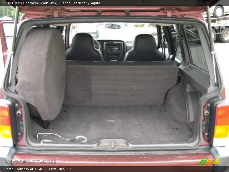 Sienna Pearlcoat / Agate 2001 Jeep Cherokee Sport 4x4