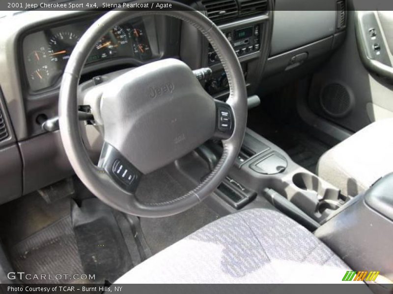 Sienna Pearlcoat / Agate 2001 Jeep Cherokee Sport 4x4