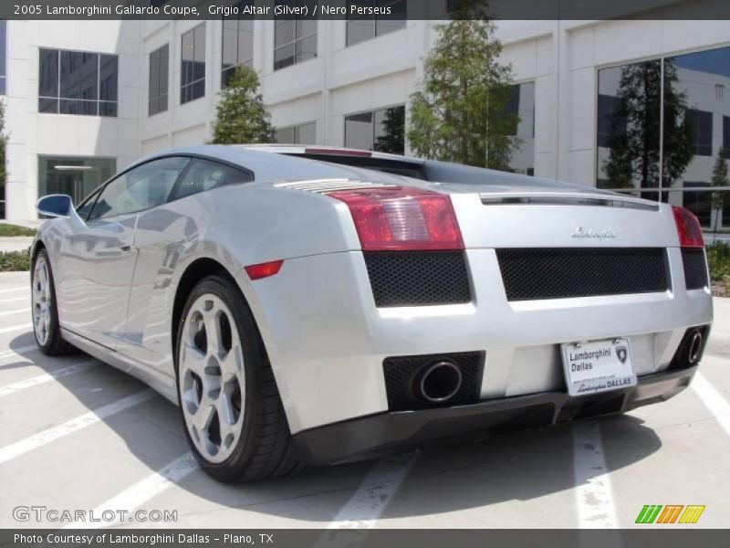 Grigio Altair (Silver) / Nero Perseus 2005 Lamborghini Gallardo Coupe
