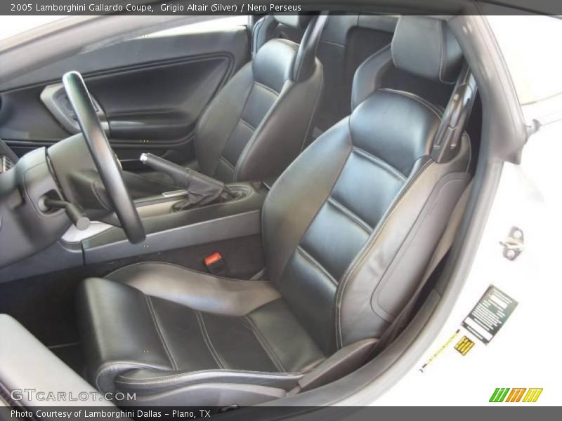 Grigio Altair (Silver) / Nero Perseus 2005 Lamborghini Gallardo Coupe
