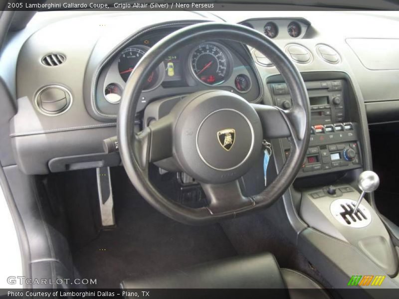 Grigio Altair (Silver) / Nero Perseus 2005 Lamborghini Gallardo Coupe