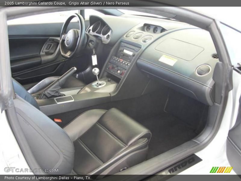 Grigio Altair (Silver) / Nero Perseus 2005 Lamborghini Gallardo Coupe