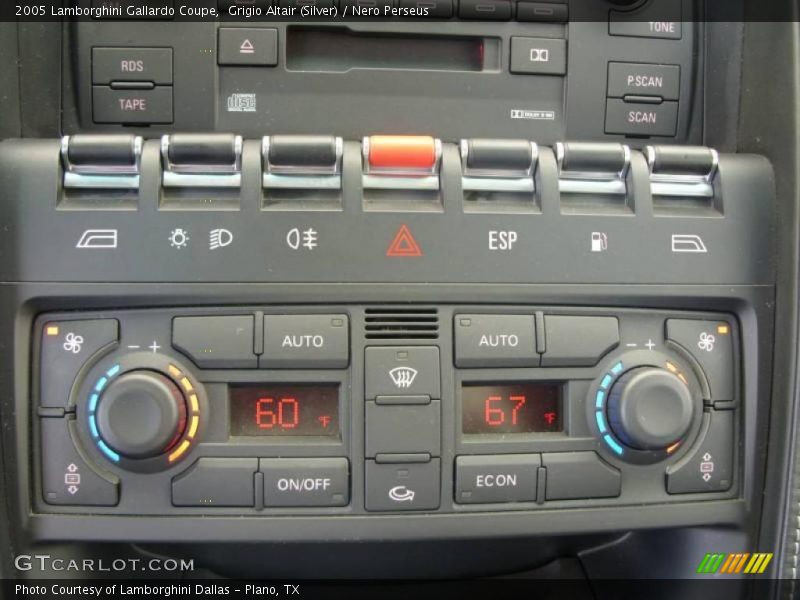 Grigio Altair (Silver) / Nero Perseus 2005 Lamborghini Gallardo Coupe