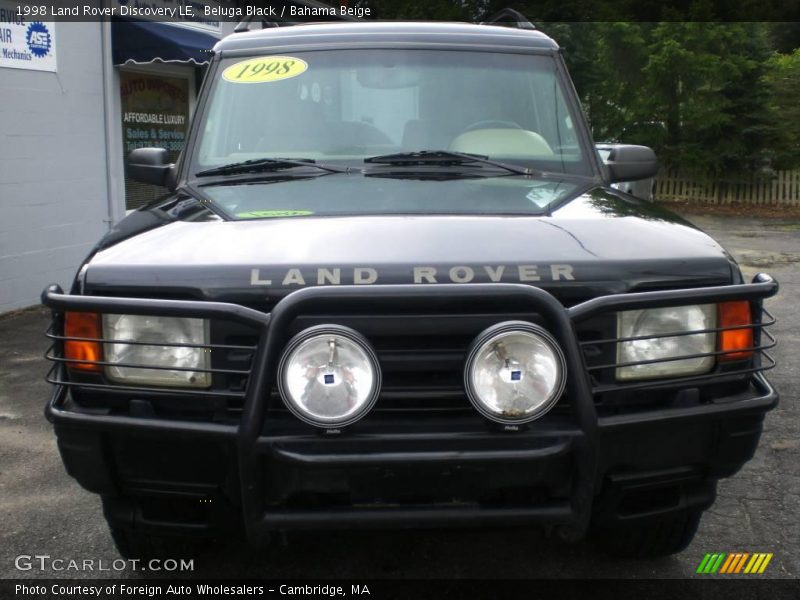 Beluga Black / Bahama Beige 1998 Land Rover Discovery LE