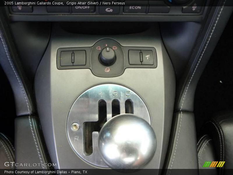 Grigio Altair (Silver) / Nero Perseus 2005 Lamborghini Gallardo Coupe