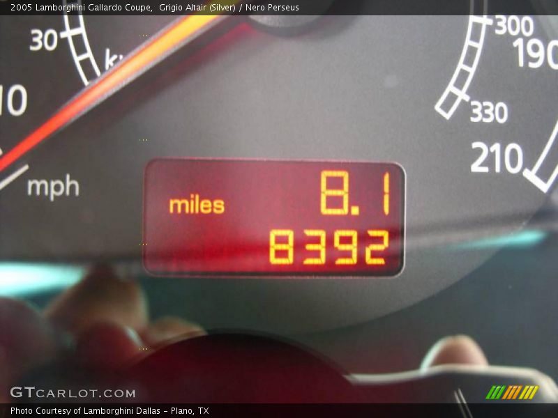Grigio Altair (Silver) / Nero Perseus 2005 Lamborghini Gallardo Coupe