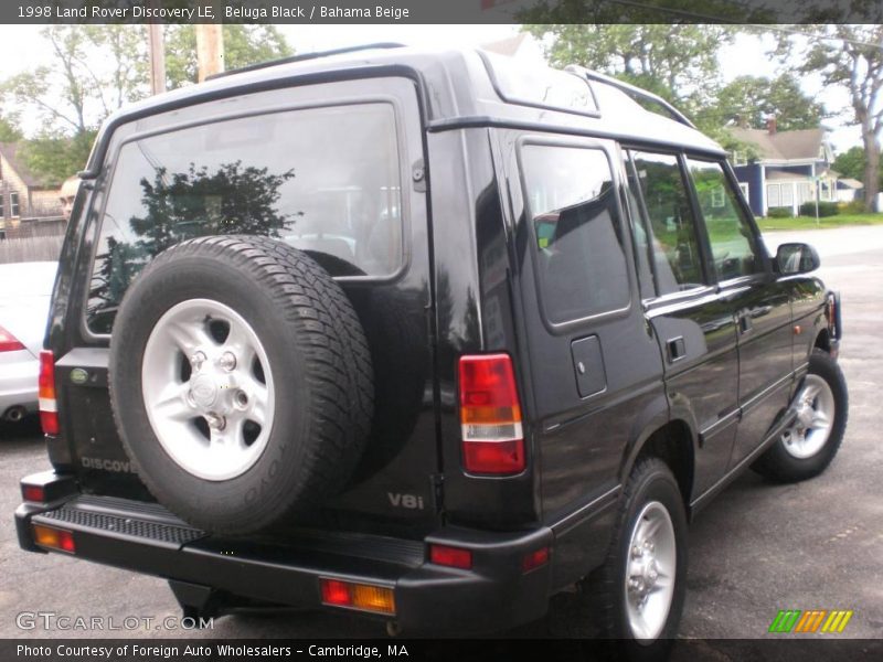 Beluga Black / Bahama Beige 1998 Land Rover Discovery LE