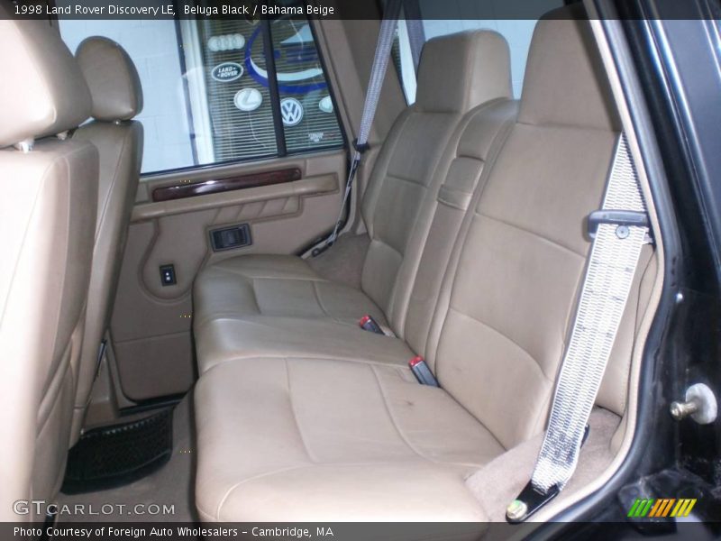 Beluga Black / Bahama Beige 1998 Land Rover Discovery LE