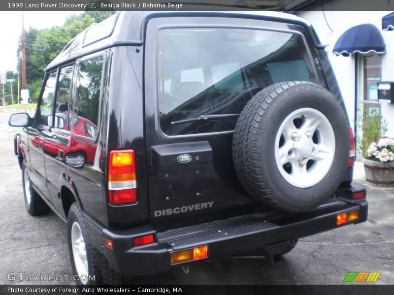 Beluga Black / Bahama Beige 1998 Land Rover Discovery LE