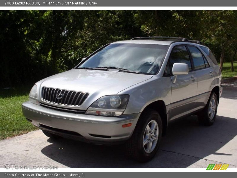 Millennium Silver Metallic / Gray 2000 Lexus RX 300