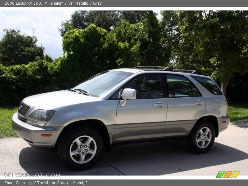 Millennium Silver Metallic / Gray 2000 Lexus RX 300
