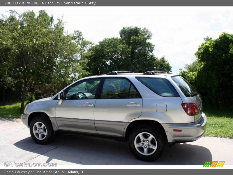 Millennium Silver Metallic / Gray 2000 Lexus RX 300