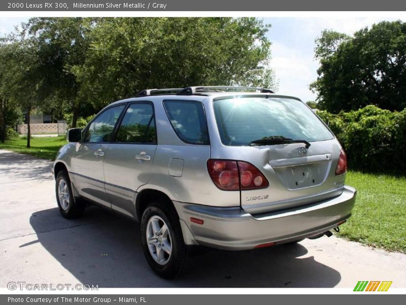 Millennium Silver Metallic / Gray 2000 Lexus RX 300