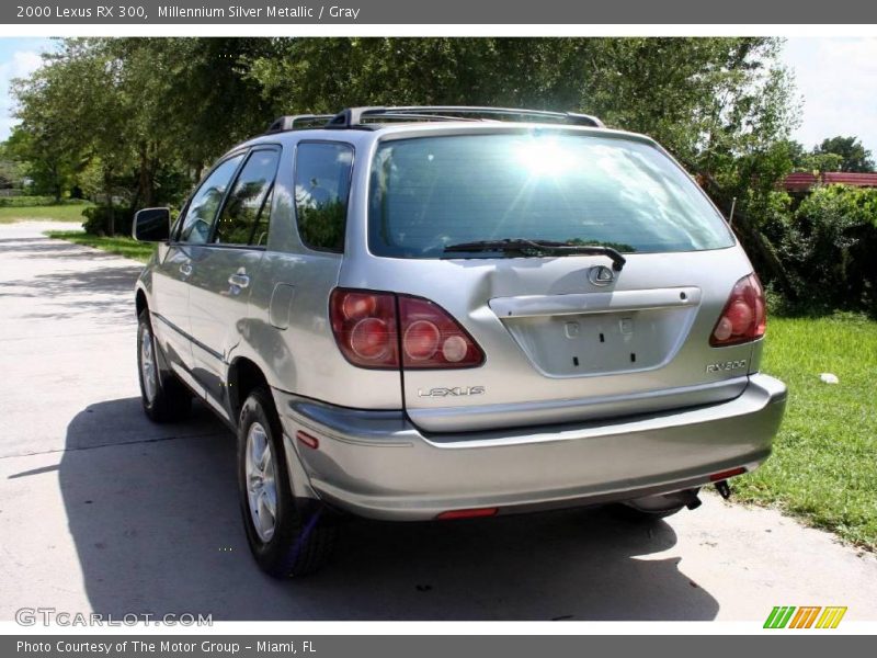 Millennium Silver Metallic / Gray 2000 Lexus RX 300