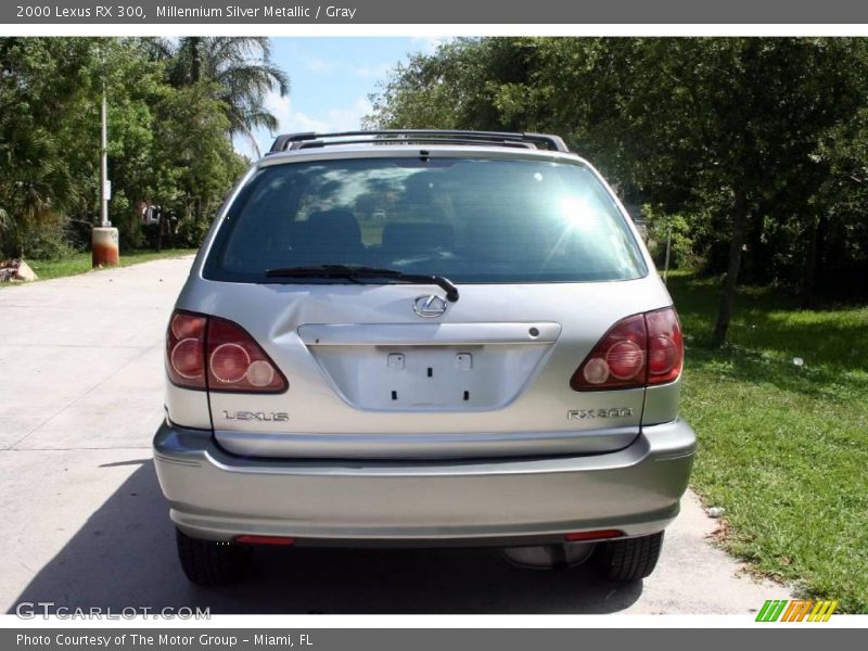 Millennium Silver Metallic / Gray 2000 Lexus RX 300
