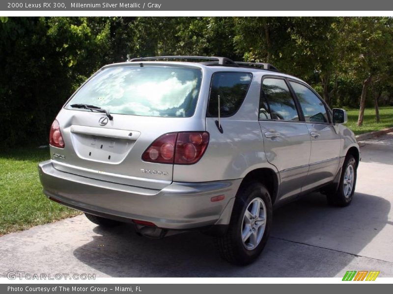Millennium Silver Metallic / Gray 2000 Lexus RX 300
