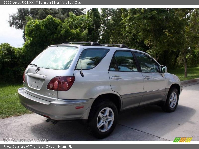 Millennium Silver Metallic / Gray 2000 Lexus RX 300