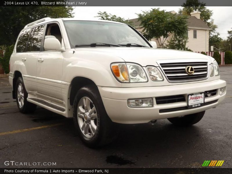 Blizzard White Pearl / Ivory 2004 Lexus LX 470
