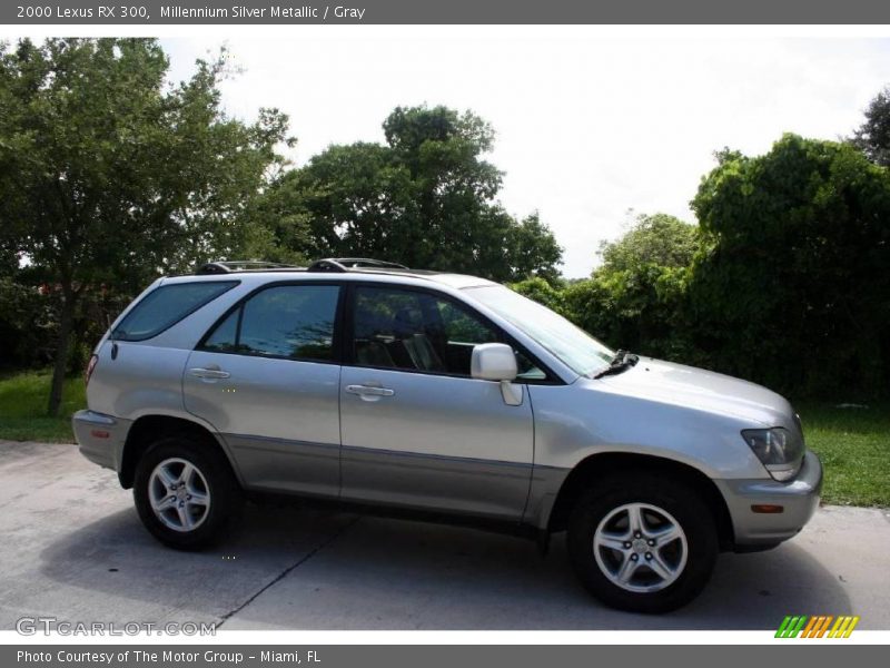 Millennium Silver Metallic / Gray 2000 Lexus RX 300