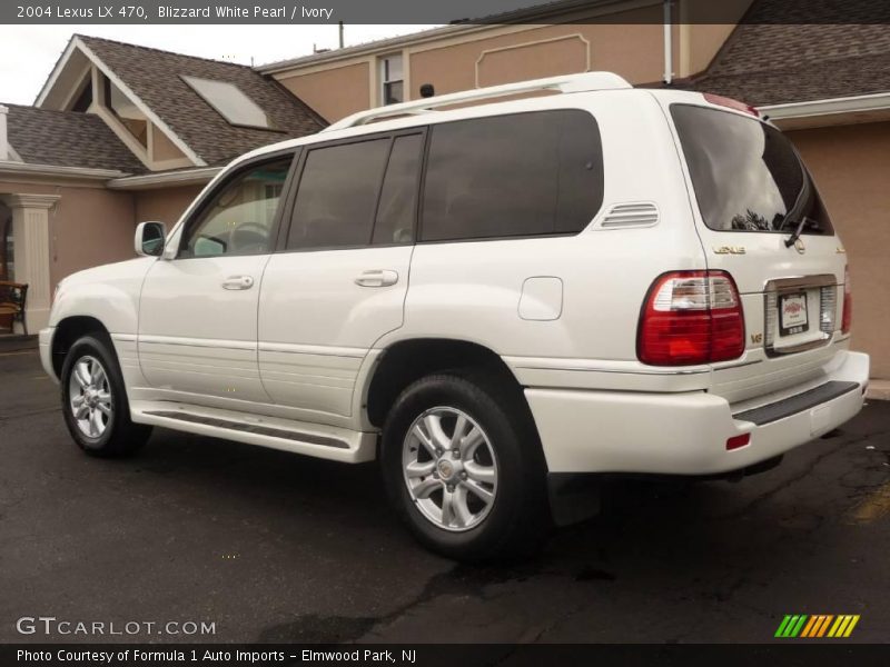 Blizzard White Pearl / Ivory 2004 Lexus LX 470