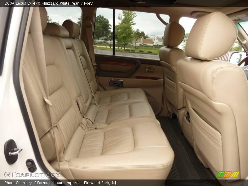 Blizzard White Pearl / Ivory 2004 Lexus LX 470