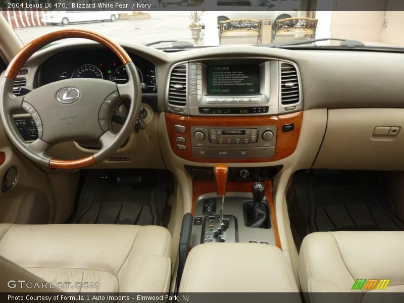 Blizzard White Pearl / Ivory 2004 Lexus LX 470