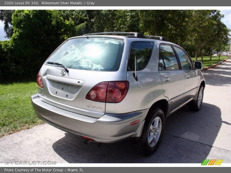 Millennium Silver Metallic / Gray 2000 Lexus RX 300