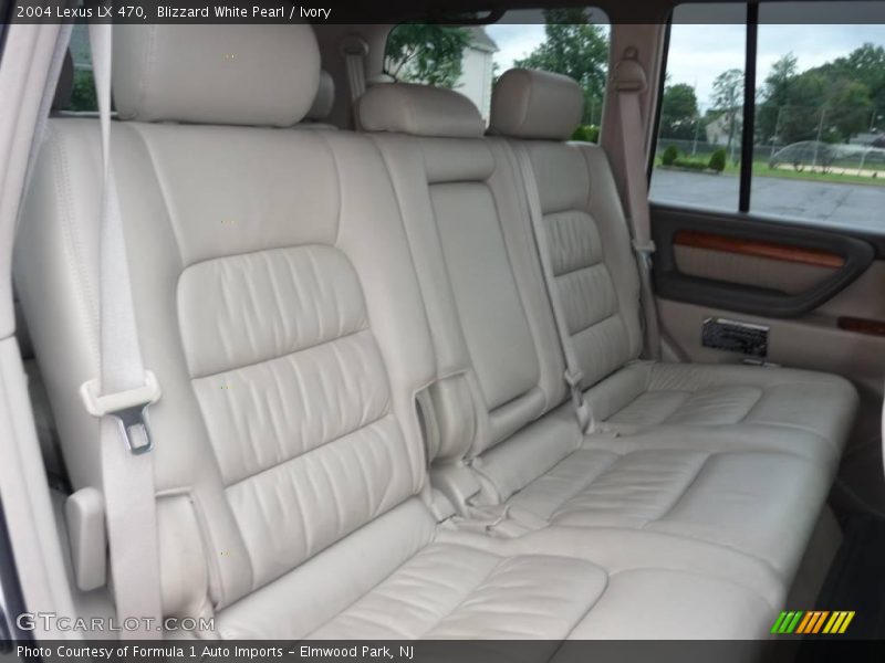 Blizzard White Pearl / Ivory 2004 Lexus LX 470