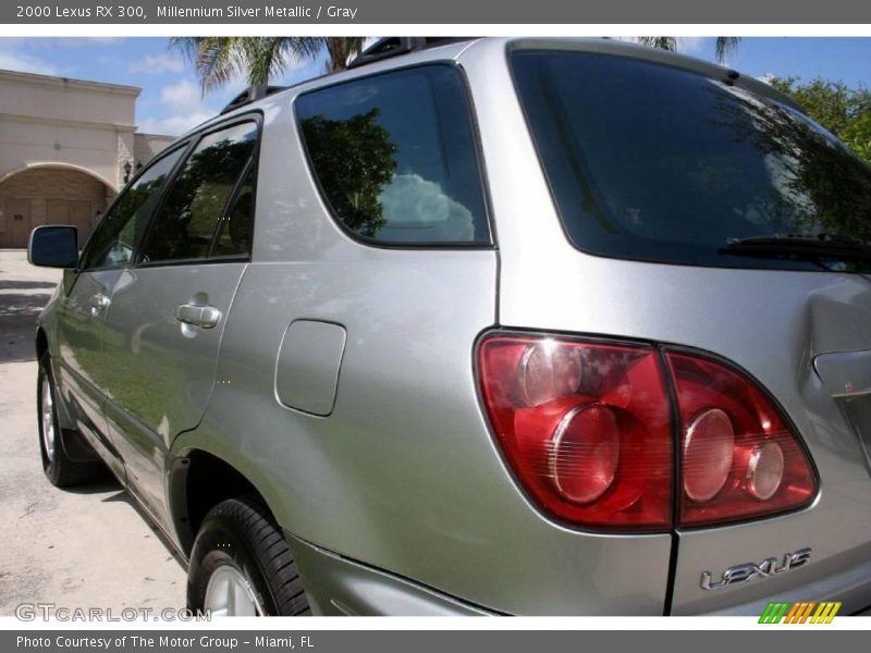 Millennium Silver Metallic / Gray 2000 Lexus RX 300
