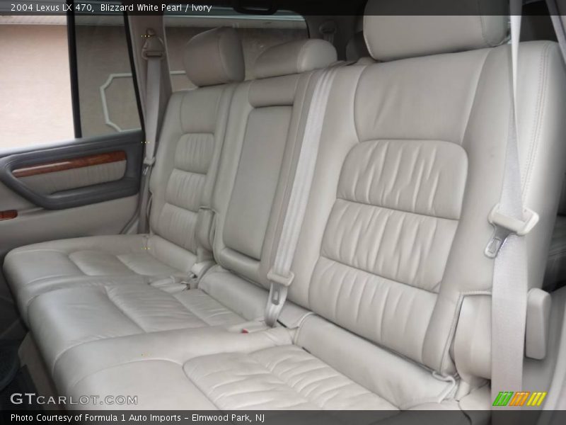 Blizzard White Pearl / Ivory 2004 Lexus LX 470