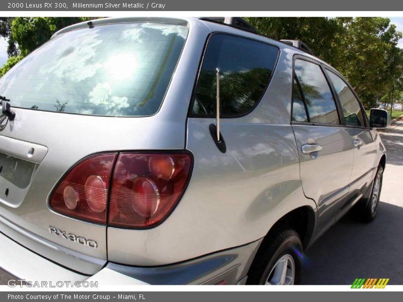 Millennium Silver Metallic / Gray 2000 Lexus RX 300