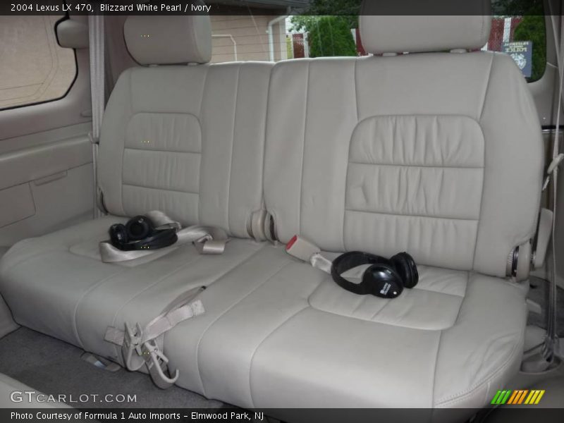 Blizzard White Pearl / Ivory 2004 Lexus LX 470