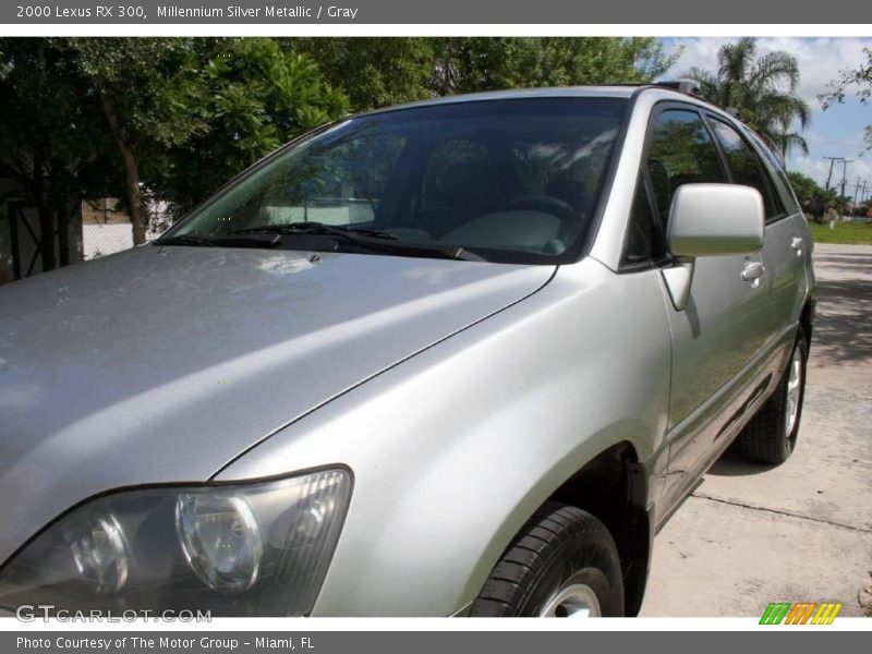 Millennium Silver Metallic / Gray 2000 Lexus RX 300