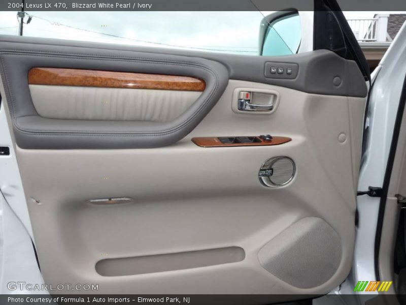 Blizzard White Pearl / Ivory 2004 Lexus LX 470