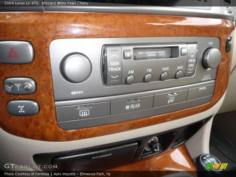 Blizzard White Pearl / Ivory 2004 Lexus LX 470