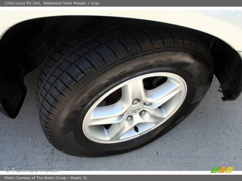 Millennium Silver Metallic / Gray 2000 Lexus RX 300