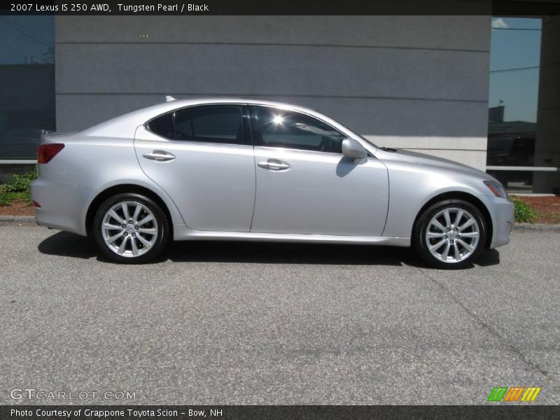 Tungsten Pearl / Black 2007 Lexus IS 250 AWD