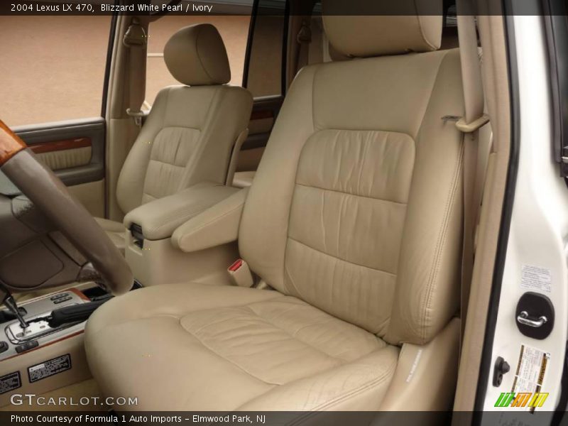 Blizzard White Pearl / Ivory 2004 Lexus LX 470