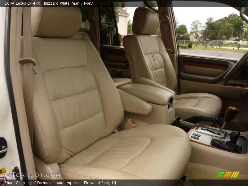 Blizzard White Pearl / Ivory 2004 Lexus LX 470