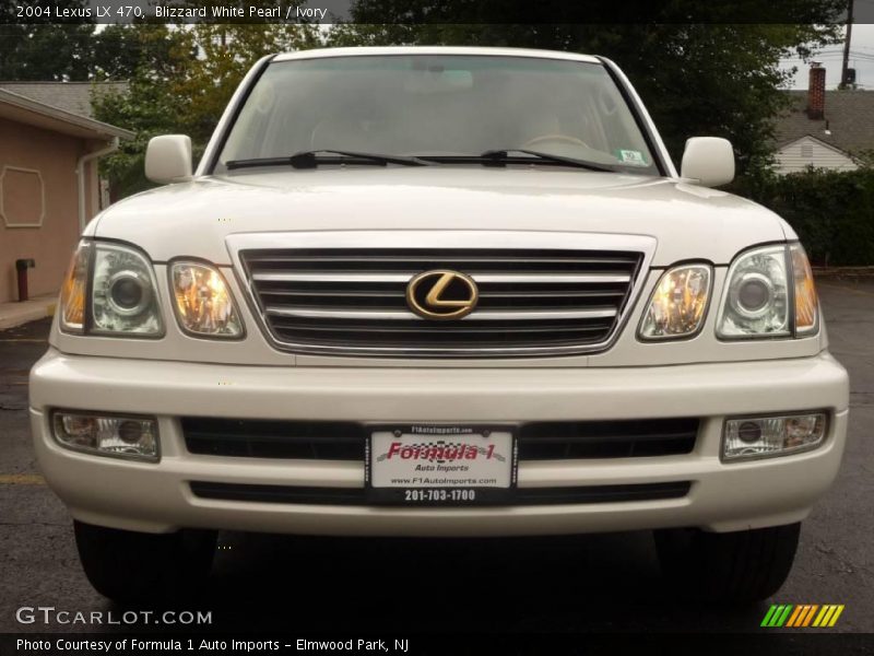 Blizzard White Pearl / Ivory 2004 Lexus LX 470