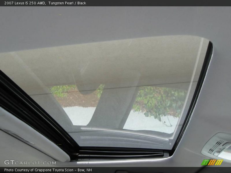 Tungsten Pearl / Black 2007 Lexus IS 250 AWD