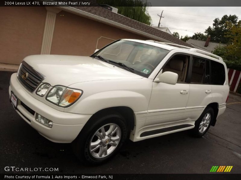 Blizzard White Pearl / Ivory 2004 Lexus LX 470