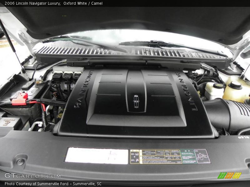Oxford White / Camel 2006 Lincoln Navigator Luxury