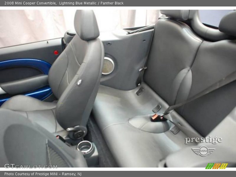 Lightning Blue Metallic / Panther Black 2008 Mini Cooper Convertible
