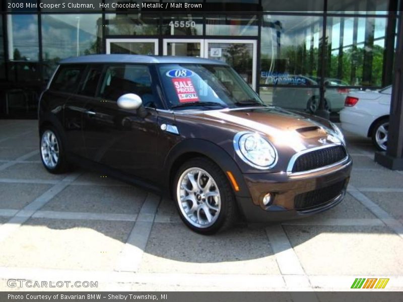 Hot Chocolate Metallic / Malt Brown 2008 Mini Cooper S Clubman
